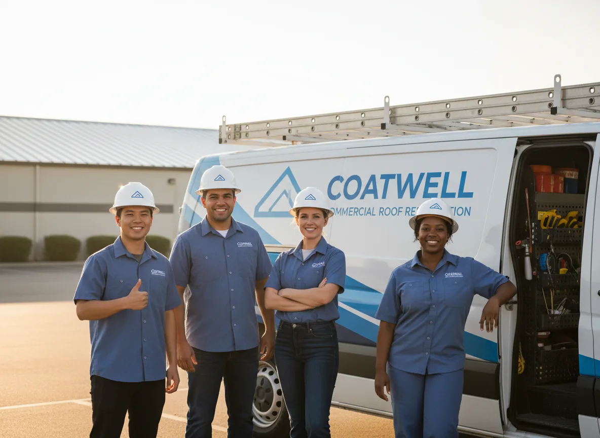 Commercial roof coating company in Covington, MI